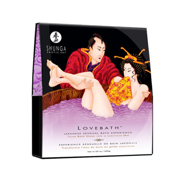 Sels de bain lotus japonais 
